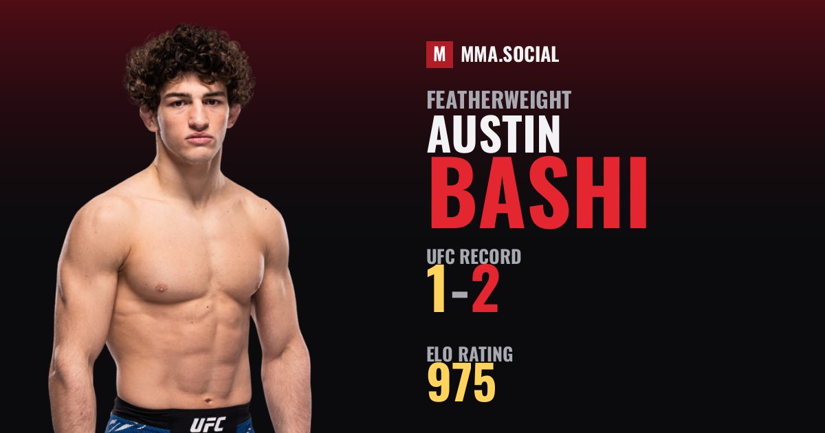 Austin Bashi — UFC fighter profile, record 1-2