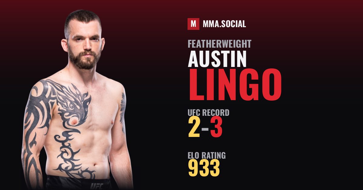 Austin Lingo — UFC fighter profile, record 2-3