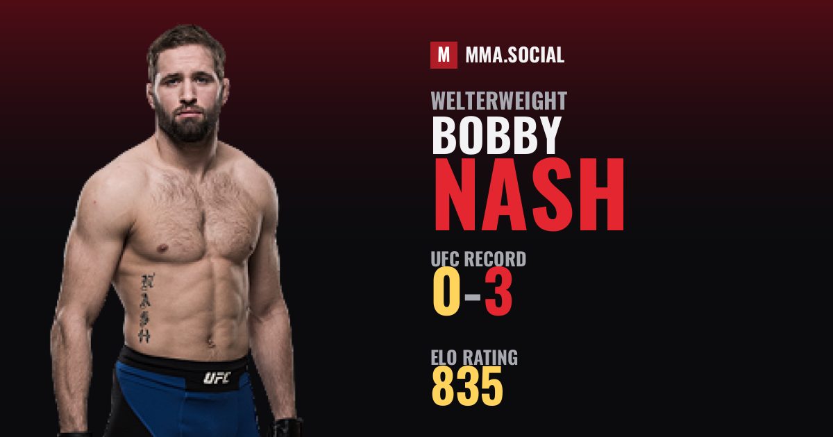 Bobby Nash — UFC fighter profile, record 0-3
