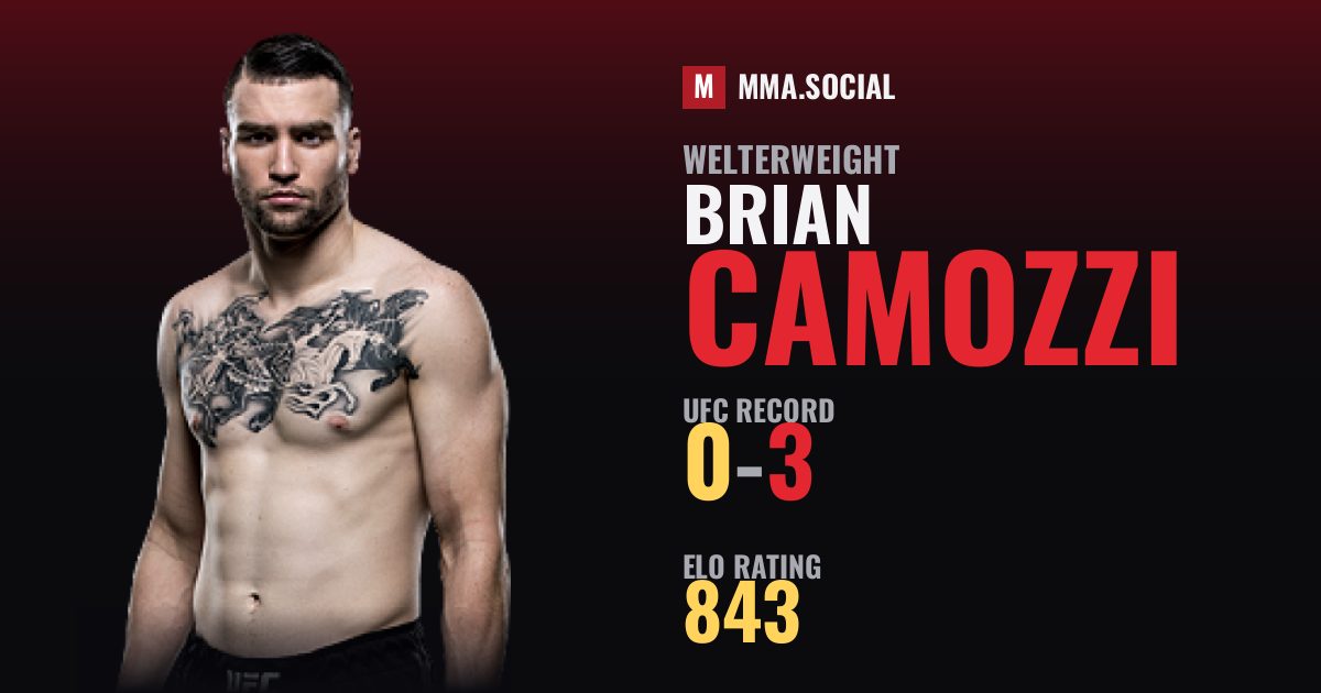 Brian Camozzi — UFC fighter profile, record 0-3