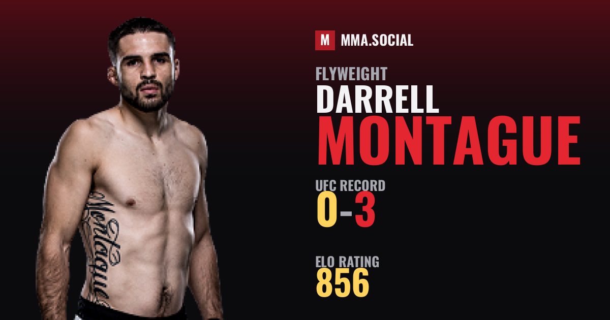 Darrell Montague — UFC fighter profile, record 0-3