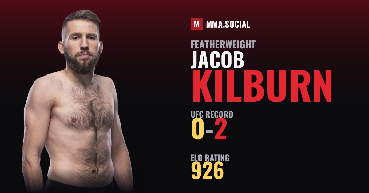 Jacob Kilburn — UFC fighter profile, record 0-2