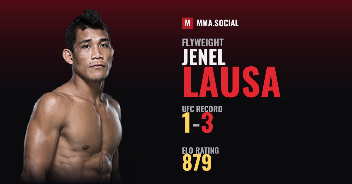 Jenel Lausa — UFC fighter profile, record 1-3