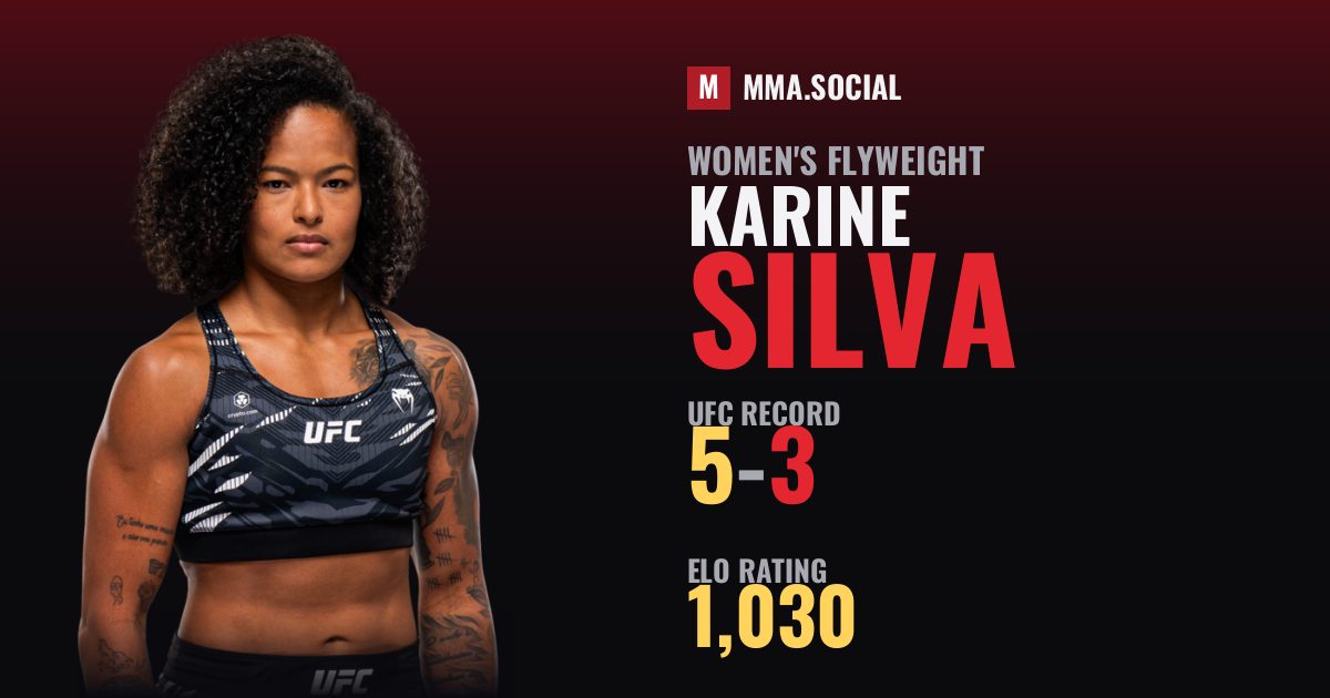 Karine Silva — UFC fighter profile, record 5-3