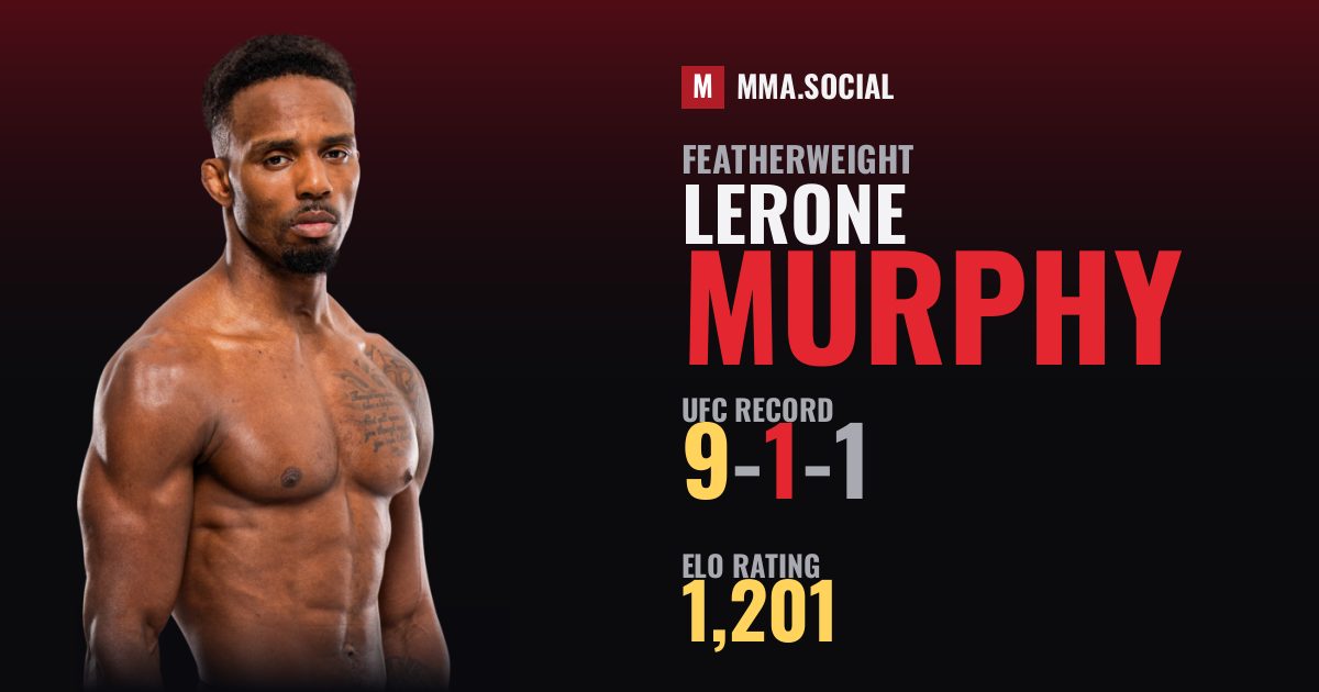 Lerone Murphy — UFC fighter profile, record 9-1-1