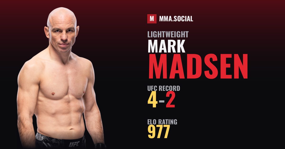 Mark Madsen — UFC fighter profile, record 4-2