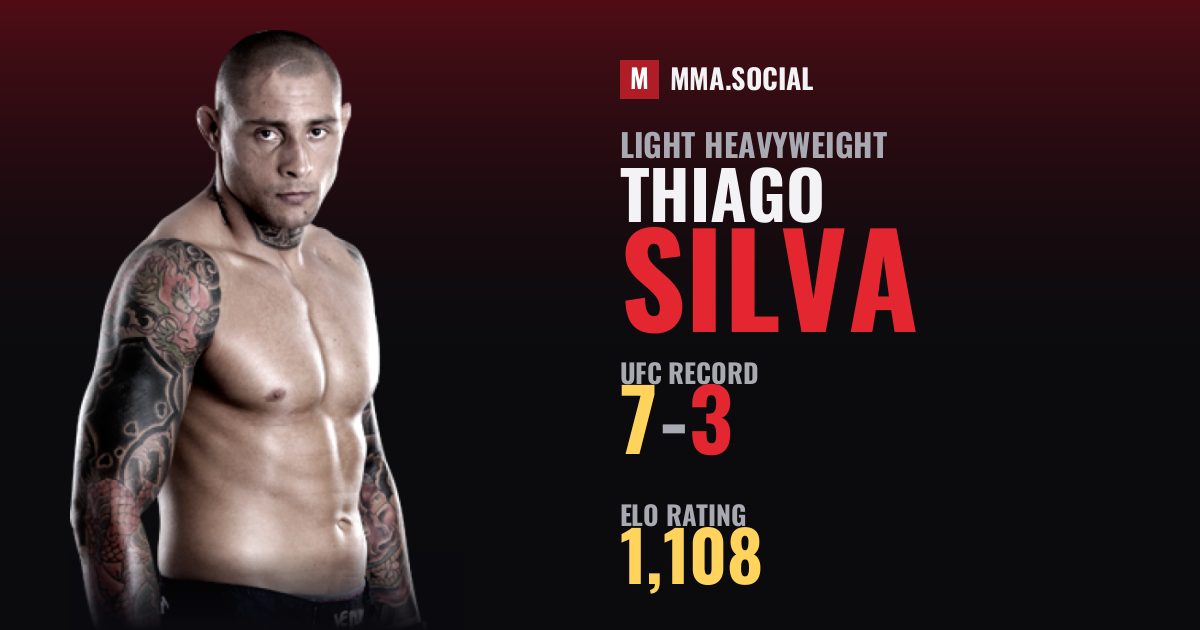 Thiago Silva — UFC fighter profile, record 7-3