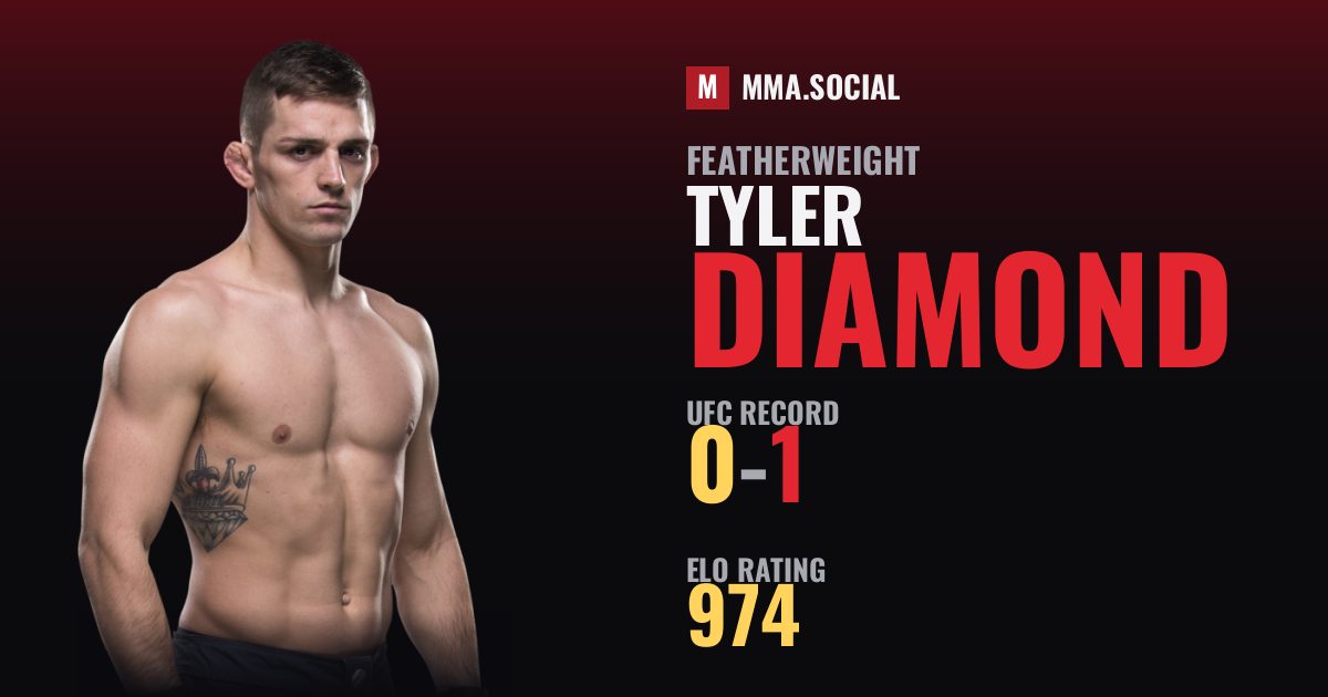Tyler Diamond — UFC fighter profile, record 0-1