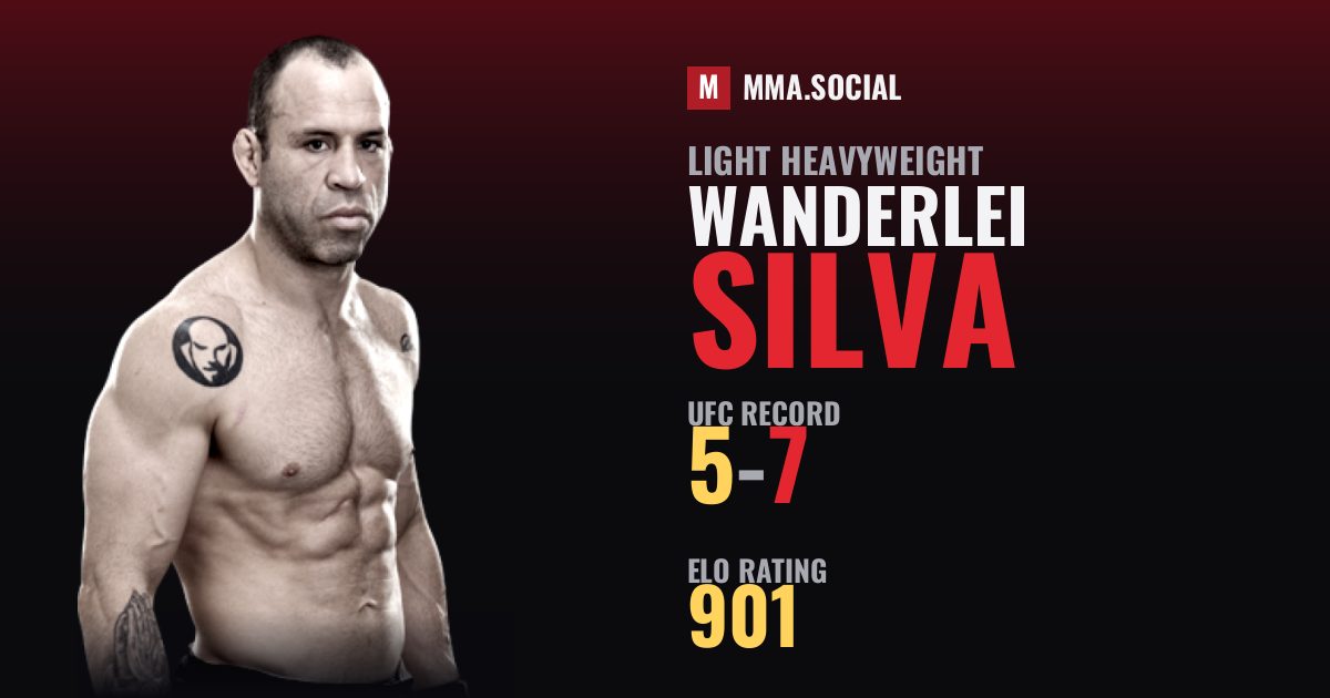 Wanderlei Silva — UFC fighter profile, record 5-7