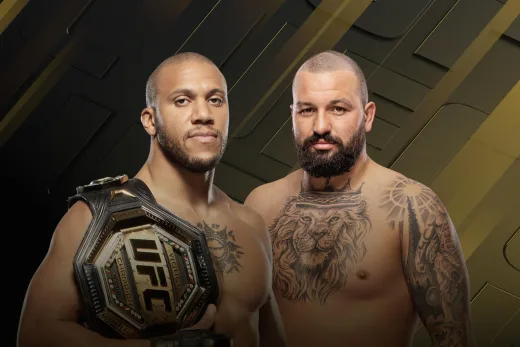 Polymarket UFC 334: Gane vs. Hokit poster