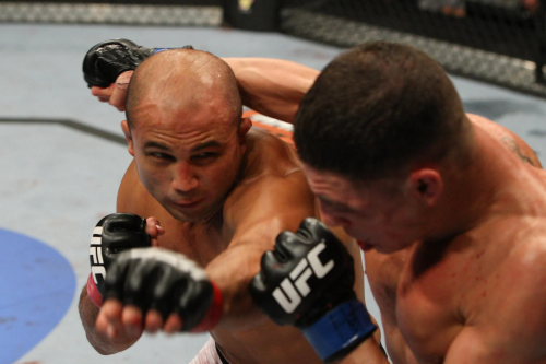 UFC 107: Penn vs Sanchez poster