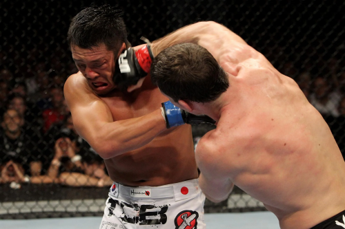 UFC 120: Bisping vs Akiyama poster