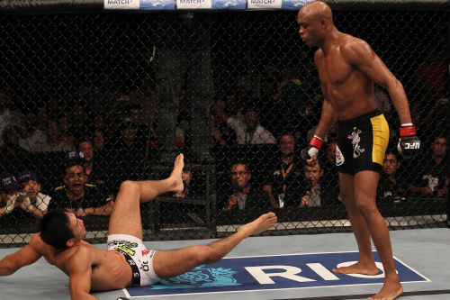 UFC 134: Silva vs Okami poster