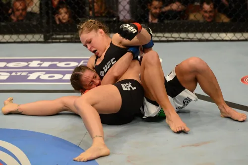 UFC 157: Rousey vs Carmouche poster