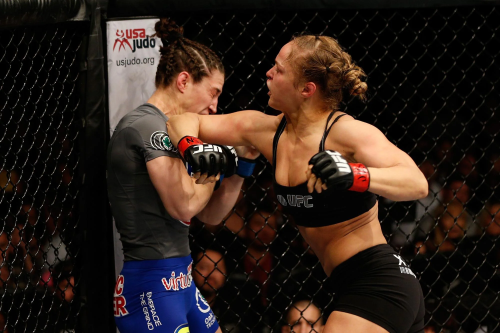 UFC 170: Rousey vs McMann poster