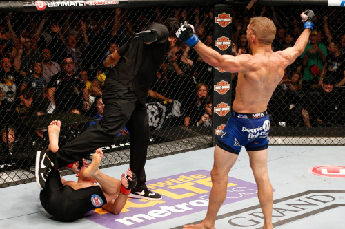 UFC 173: Barao vs Dillashaw poster