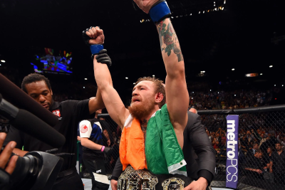 UFC 189: Mendes vs McGregor poster