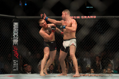 UFC 196: McGregor vs Diaz poster