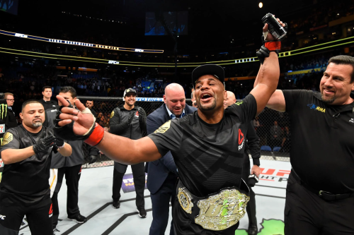 UFC 210: Cormier vs. Johnson 2 poster