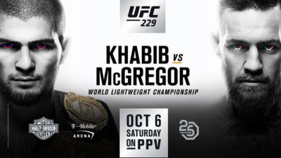 UFC 229: Khabib vs. McGregor poster