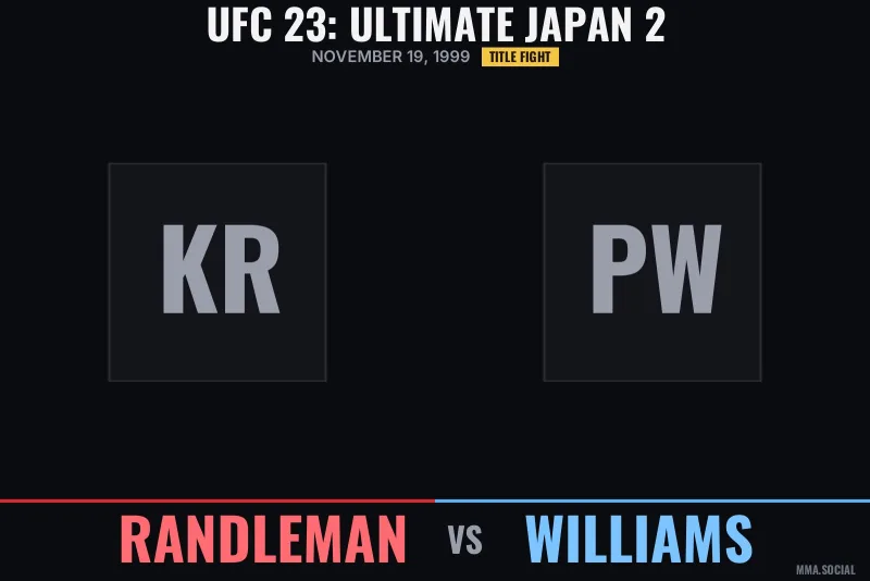 UFC 23: Ultimate Japan 2 poster