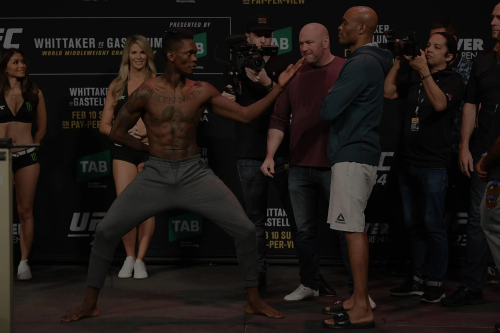 UFC 234: Adesanya vs. Silva poster