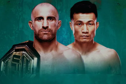 UFC 273: Volkanovski vs. The Korean Zombie poster