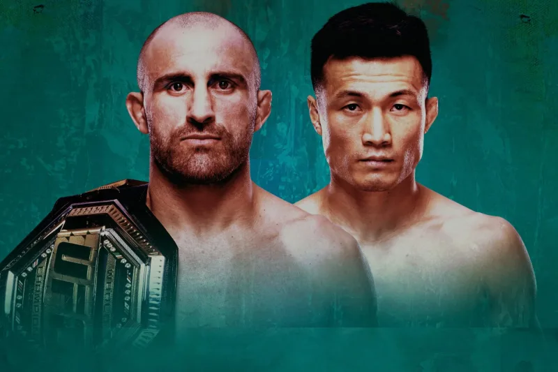 UFC 273: Volkanovski vs. The Korean Zombie poster