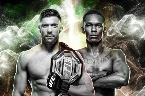 UFC 305: Du Plessis vs. Adesanya poster