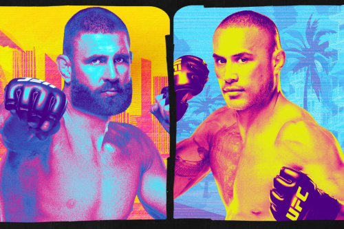 UFC 327: Prochazka vs. Ulberg poster