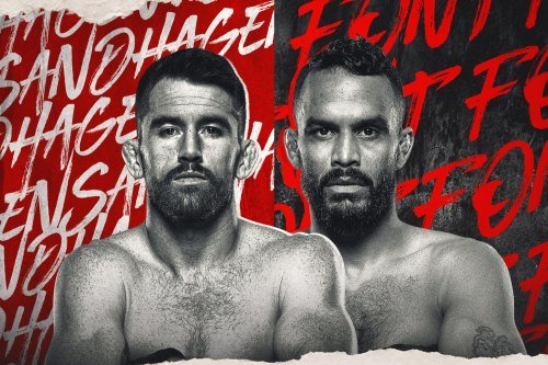 UFC Fight Night: Sandhagen vs. Font poster