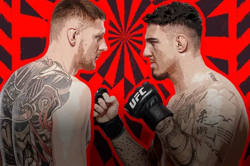 UFC Fight Night: Volkov vs. Aspinall poster
