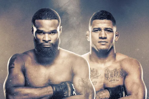 UFC Fight Night: Woodley vs. Burns poster
