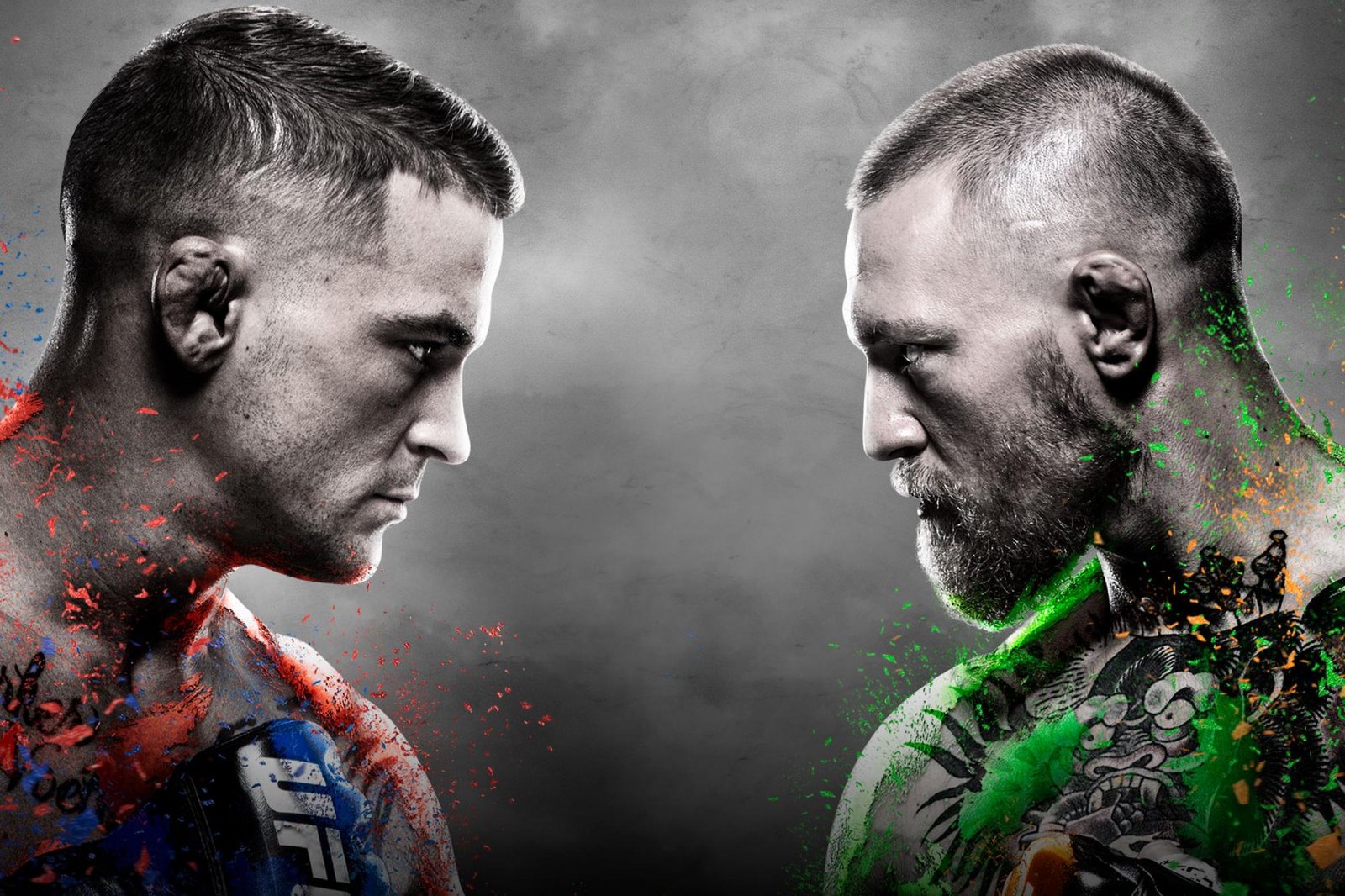 UFC 257: Poirier vs. McGregor poster