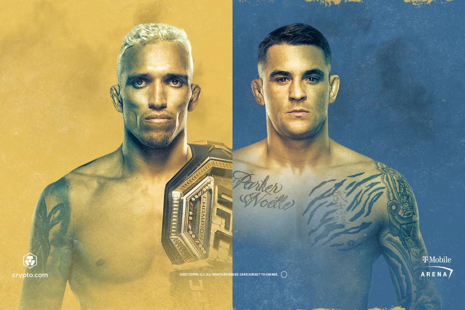 UFC 269: Oliveira vs. Poirier poster