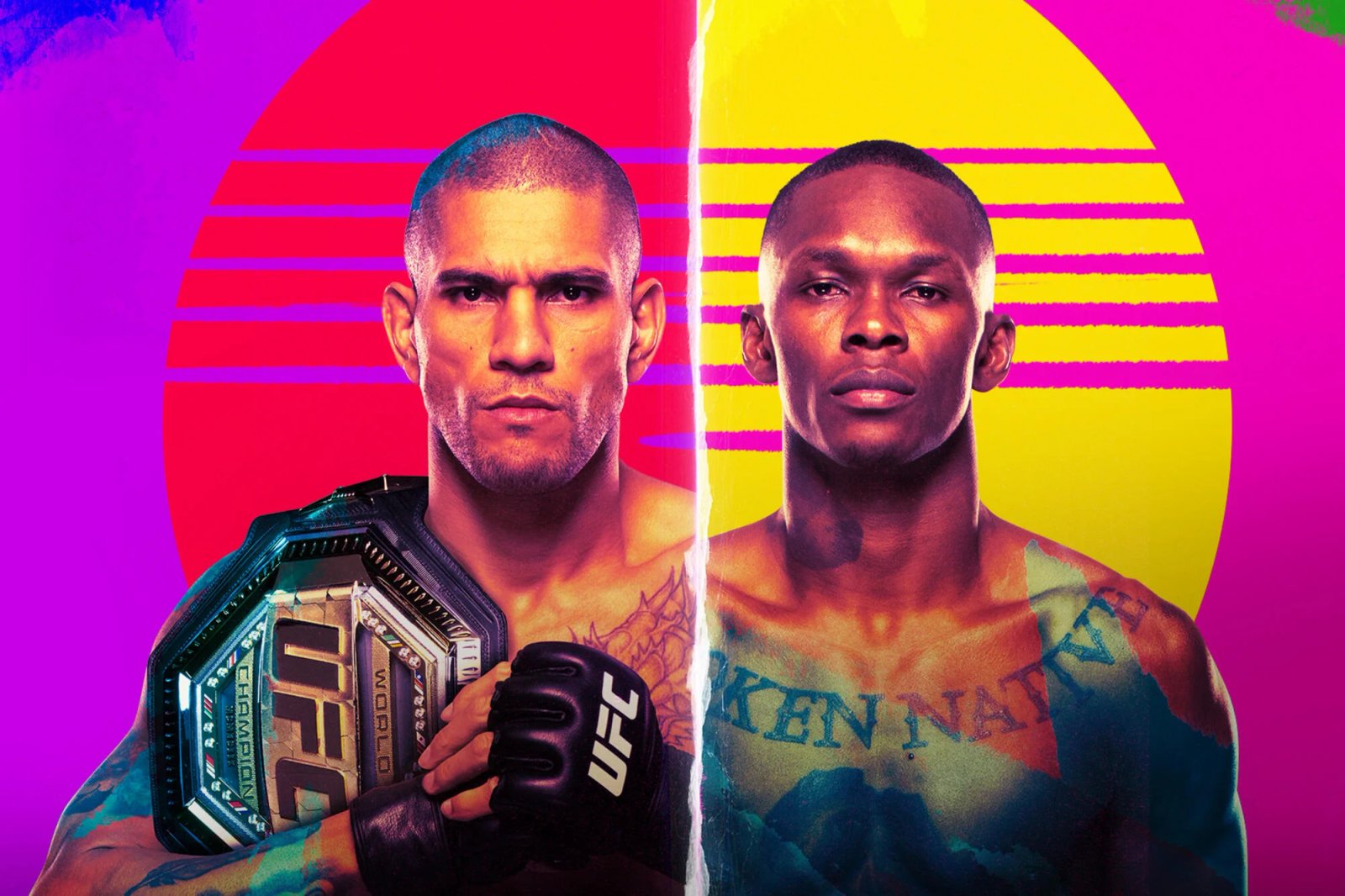 UFC 287: Pereira vs. Adesanya 2 poster