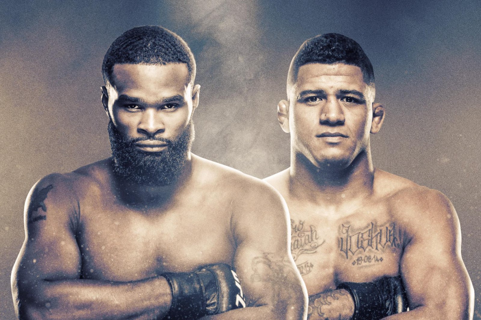 UFC Fight Night: Woodley vs. Burns poster